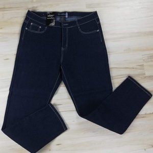 Straight Leg Denim Pants